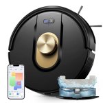 Aspirateur Robot et Laveur Vactidy W9 Navigation LiDAR 5000Pa Contrôle App 150min
