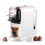 Cafetière expresso HiBREW H2A 1450 W 19 Bars 4 en 1 Café chaud et froid
