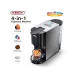 Cafetera de cápsulas HiBREW H3D 800 ml 20 bares 4 en 1 negra