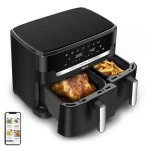 Friggitrice ad Aria Tefal Easy Fry Dual XXL 11L 2700W Doppio Controllo Touch