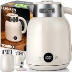 Kabelloser Wasserkocher Lehmann Torino 1,5 L 2200 W LED Temperaturregelung