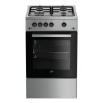 Cucina Independente Beko FSG52020FX Acciaio Inossidabile 4 Fuochi