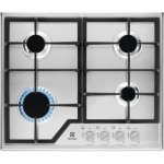 Piastra a gas Electrolux EGS6426SX 4 zone inox