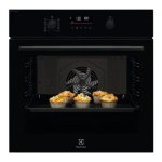 Horno Multifunción Electrolux EOD6F77WZ 72L 60cm Catalítico A+ con Vapor Sonda Negro