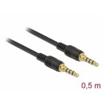 Cavo audio DeLock 85592 3,5 mm maschio/maschio 0,5 m