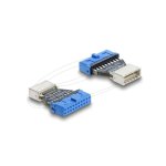Adaptador USB DeLock 67344 5 Gbps 20 pinos Type-E Azul