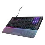 Clavier Turtle Beach Command KB7 magnétique compact avec écran tactile RGB AZERTY français