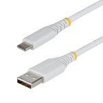 Cable de Carga StarTech USB-A a USB-C 1m 15W 3A Blanco