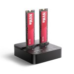 Base de connexion Axagon ADSA-M2C22L SSD M.2 USB 3.2 Gen 2x2 Type-C