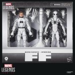 Figura de acao Hasbro Marvel Legends Future Foundation Mister Fantastic e Spider-Man com accessories