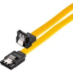 SATA Kabel Sonero X-SATA020-050G 50 cm Gelb Abgewinkelt
