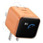 Chargeur Anker Nano 45W USB-C Affichage Intelligent Orange