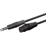 Cable XLR Goobay 10 m Macho a Macho Preto