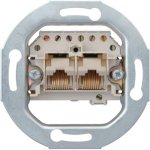Conector ISDN Kopp EL KO DS UAE2P com dupla saída RJ11/12 e RJ45