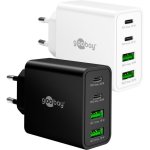 Caricatore USB GaN 65W Goobay 4 porte