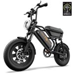 Bici Elettrica Urlife T16 Nera 48V 13Ah 624Wh 16x3.0
