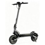 Elektroroller iScooter V5pro 500W Reichweite 45km 10'' Räder Federung Schwarz