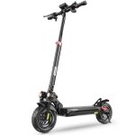 Elektroroller iScooter iX4 800W Reichweite 45km Scheibenbremsen Schwarz