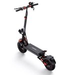 Elektroroller iScooter iX5S 1000W Reichweite 65km Doppelte Federung Schwarz