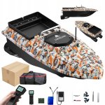 Barco Cebador de Pesca Lokeevan D80E GPS BeiDou Sonar 12V