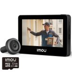 Pack Mirilla Digital WiFi Imou VD1-5M0S Pantalla 4.3" + Imou ST2-32-S1 32GB MicroSDHC NAND Clase 10