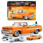 Mega Hot Wheels Brick Shop Custom Chevy Pickup 1962 JFT20 856 peças