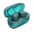 Celly Bluetooth kabellose Kopfhörer mit Mikrofon, Sprachassistent, türkisfarben