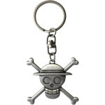 Llavero 3d Calavera Tripulación Sombrero De Paja One Piece Metal
