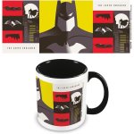 Taza Batman El Cruzado De La Capa Colores Dc Cerámica 320 Mls