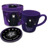 Set Lata Regalo Wednesday Nightshades & Ravens Taza, Posavasos Y Lata 315 Mls