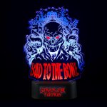 Lámpara De Mesa Bad To The Bone Stranger Things
