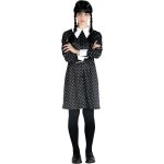 Disfraz Vestido Y Peluca Wednesday Addams Miércoles Addams Talla M
