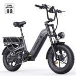 Bicicleta Eléctrica HillMiles MileLink 1 Fatbike 250W hasta 130 km