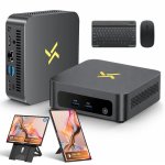 Mini PC Huidun H100 Intel Core 5 210H 16GB 512GB SSD Intel Graphics Windows 11 Pro Wi-Fi 6 VESA