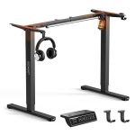 Estructura de Escritorio Elevable Eléctrica Sense7 NOJO Light Negro