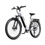 Bicicleta Eléctrica OneSport OT05 250W 36V 18.2Ah 27.5" Blanco
