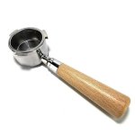 Mango fuer Portafilter Szsmart Sesb02 Delonghi 3 Ohren - Holz