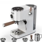 Espressomaschine HiBREW H13 1,3L 20 Bar Weiß Touchscreen
