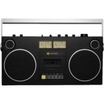 Altavoces We Are Rewind Boombox Bluetooth 104W con grabador cassette y micrófono