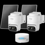 Cámara IP Eufy C36 2K Visión Nocturna Exterior Kit 2 cámaras blancas