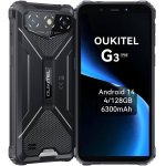 Oukitel G3 4G 4GB 6" 128GB Nero Batteria lunga durata