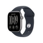 Apple Watch Series 12 GPS 42mm Caja de Aluminio Gris con Correa Deportiva Azul Marino S/M