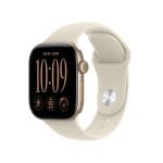Apple Watch Series 12 GPS 42mm Caja de Aluminio Dorado Claro con Correa Deportiva Arena S/M