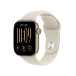 Apple Watch Series 12 GPS 42mm Caja de Aluminio Dorado Claro con Correa Deportiva Arena M/L