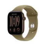 Apple Watch Series 12 GPS 46mm Caja de Aluminio Bronce Oscuro con Correa Deportiva Oliva S/M