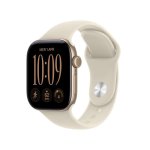 Apple Watch Series 12 GPS + Cellular 42mm Caja de Aluminio Dorada con Correa Deportiva Arena S/M