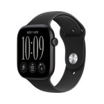 Apple Watch Series 12 GPS + Cellular 46mm Caja de Aluminio Negra con Correa Deportiva Negra M/L