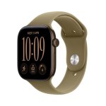 Apple Watch Series 12 GPS + Cellular 46mm Caja de Aluminio Bronce con Correa Deportiva Oliva M/L