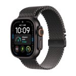 Apple Watch Ultra 4 GPS + Cellular 49mm Caja de Titanio Negra con Correa Milanese Loop Negra M
