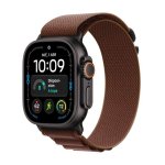 Apple Watch Ultra 4 GPS + Cellular 49mm Caja de Titanio Negra con Correa Loop Alpine Borgoña M/L